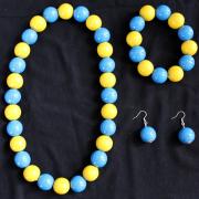 Желто-голубой украинский набор украинский производитель