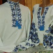 Парні вишиванки «Таємнича краса» бохо стайл