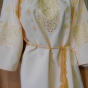 Женская вышиванка на шифоне "Азалия" фото