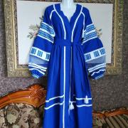 Сукня бохо з тканими вставками "Сандра" і євросіткою