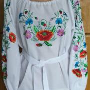 Вышитая украинская блузка