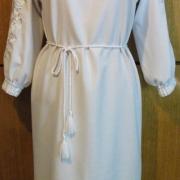 Украинское платье белым по белому