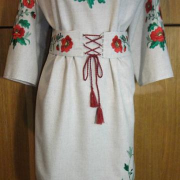 Украинское платье вышиванка
